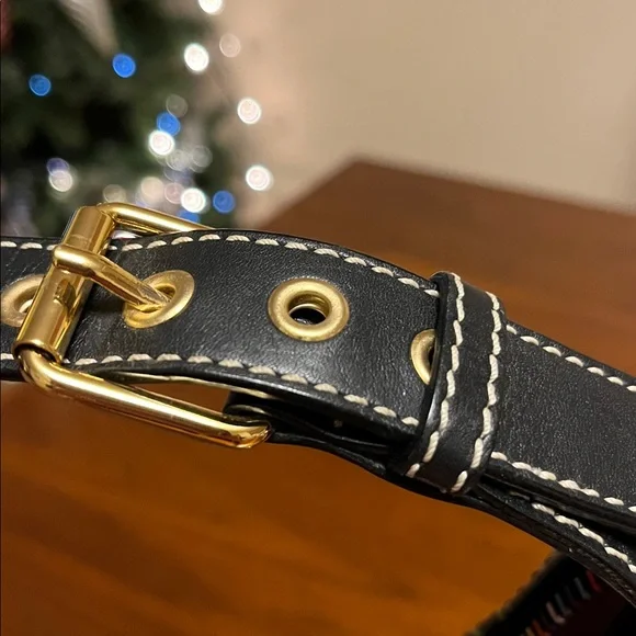 Dooney & Bourke Black Hobo Bag with Colorful Design, new! Very cute bag - Picture 5 of 11